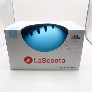 LaScoota Blue Pro Action Helmet Bicycling Skate Boarding Skating Large